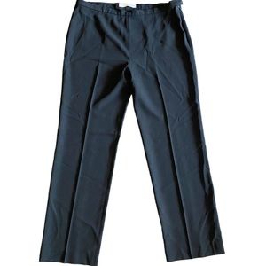 Max Mara Black Dress Pants Slacks Trousers Unlined No Size Tag